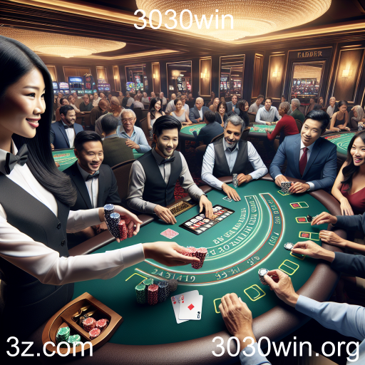 Descubra o Cassino Ao Vivo na 3030win: A Nova Fronteira do Entretenimento Online